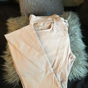 Pink 7 for all man kind jeans